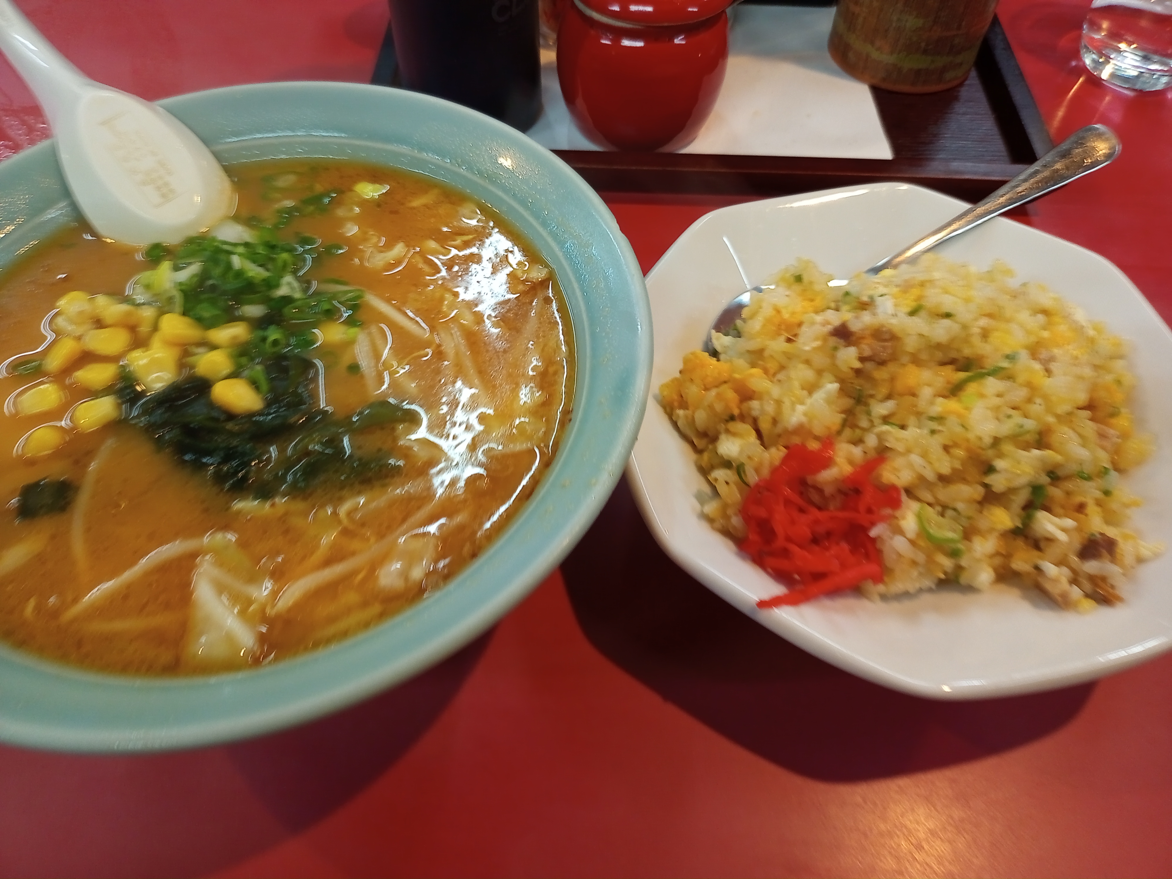 味噌ラーメンチャーハン 北国